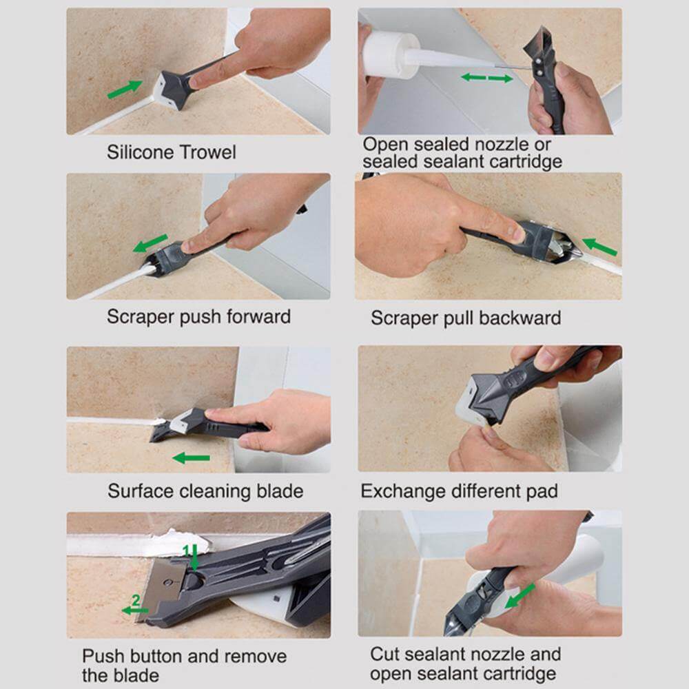 5in1 Silicone Remover Scraper Repair Tool | Karnz