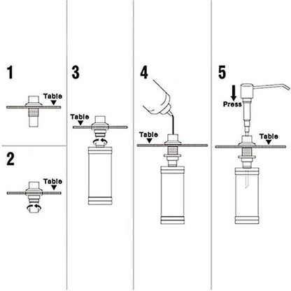 BowLift | Sink Mounted Soap Dispenser
