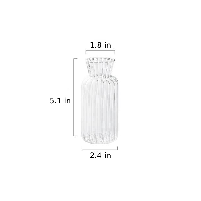 Skanto | Petal-Textured Glass Accents & Vases