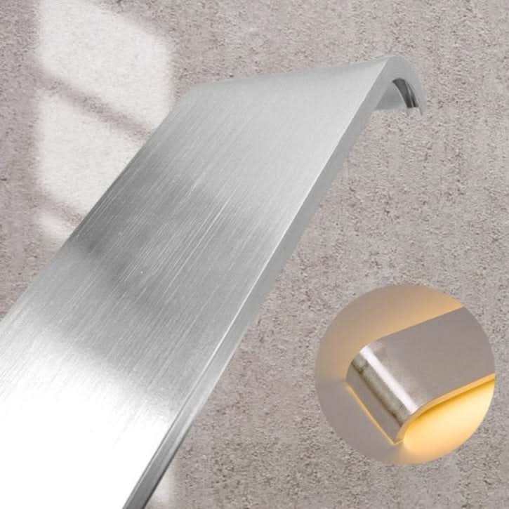 Skanto | Modern LED Wall Lamp – Sleek Black Aluminum Light