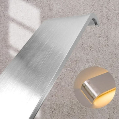Skanto | Modern LED Wall Lamp – Sleek Black Aluminum Light