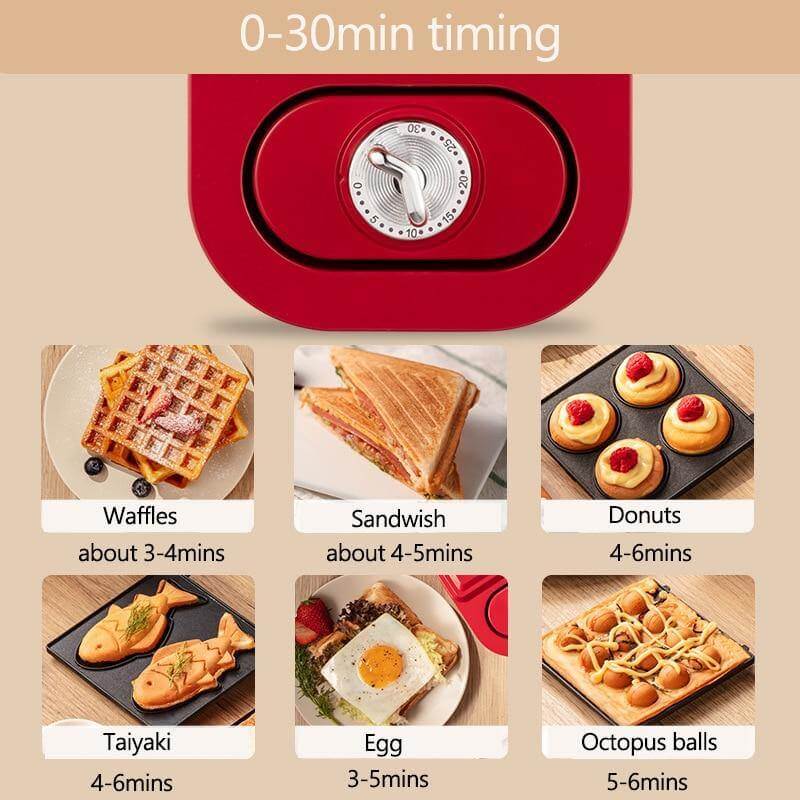 BowLift | Multifunctional Breakfast Waffle Maker