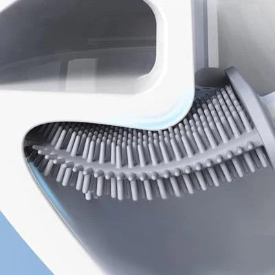 ChoreBuddy – Durable Silicone Toilet Brush Set Bowlift