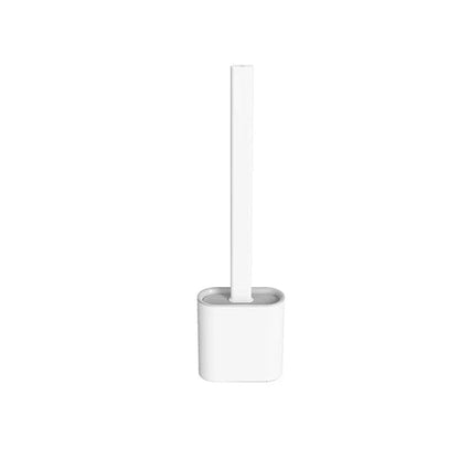 ChoreBuddy – Durable Silicone Toilet Brush Set Bowlift