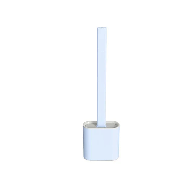 ChoreBuddy – Durable Silicone Toilet Brush Set Bowlift