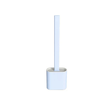 ChoreBuddy – Durable Silicone Toilet Brush Set Bowlift
