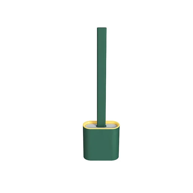 ChoreBuddy – Durable Silicone Toilet Brush Set Bowlift