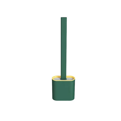 ChoreBuddy – Durable Silicone Toilet Brush Set Bowlift