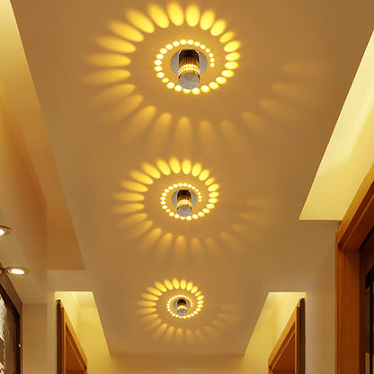 Modern LED Spiral Lamp - LumoSpiral | Karnz
