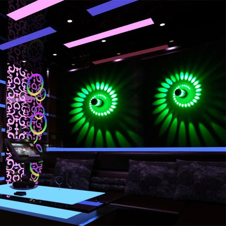 Modern LED Spiral Lamp - LumoSpiral | Karnz