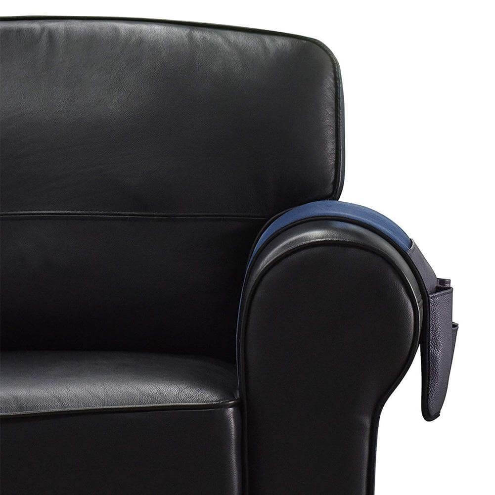Skanto | Non-slip 5 Pocket Leather Armrest Chair Organizer