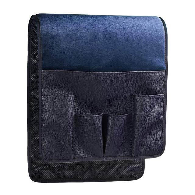 Skanto | Non-slip 5 Pocket Leather Armrest Chair Organizer