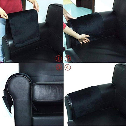 Skanto | Non-slip 5 Pocket Leather Armrest Chair Organizer