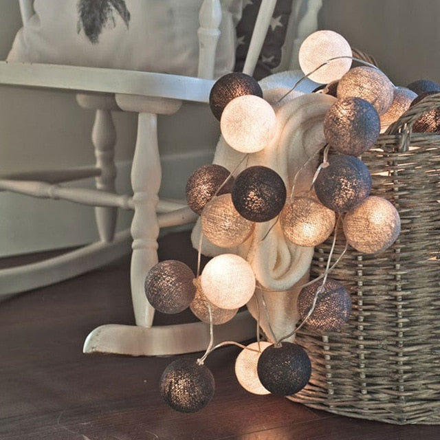 Skanto | Royallure Ball Light String - Cozy Decor for Home & Celebrations