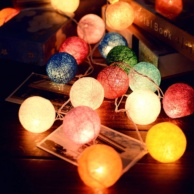 Skanto | Royallure Ball Light String - Cozy Decor for Home & Celebrations