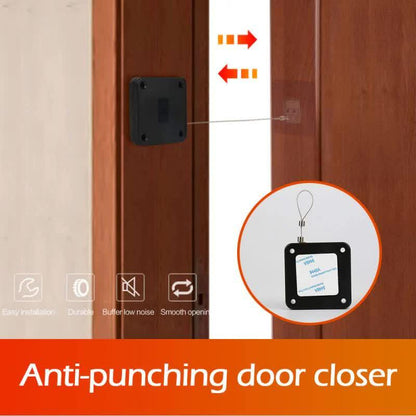 Punch-free Automatic Sensor Door Closer | Skanto