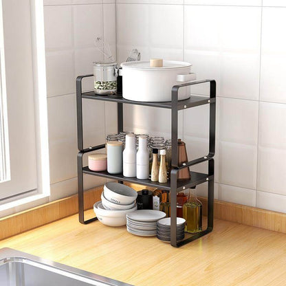 BowLift | Multi-layer Kitchen Countertop Dish Organizer