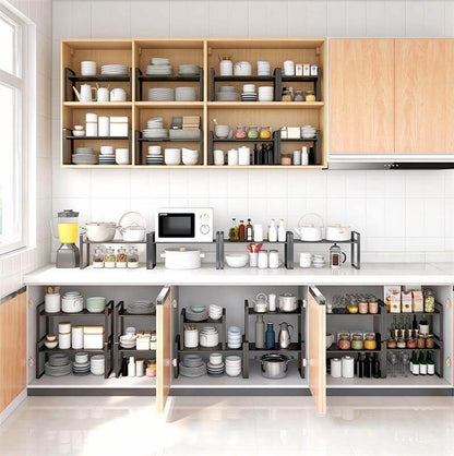 BowLift | Multi-layer Kitchen Countertop Dish Organizer