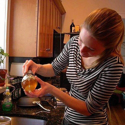 BowLift | Honeycomb Jar Honey Dispenser