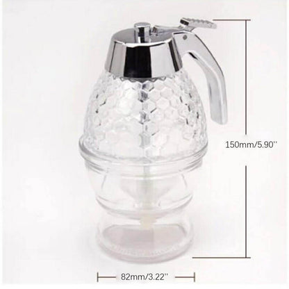 BowLift | Honeycomb Jar Honey Dispenser