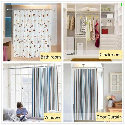 Adjustable Clothes Hanger Easy Install Rod | Skanto