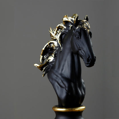 Luxury Chess Statue Home Decor | Karnz