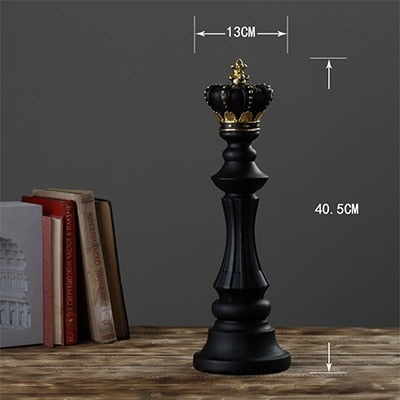 Luxury Chess Statue Home Decor | Karnz