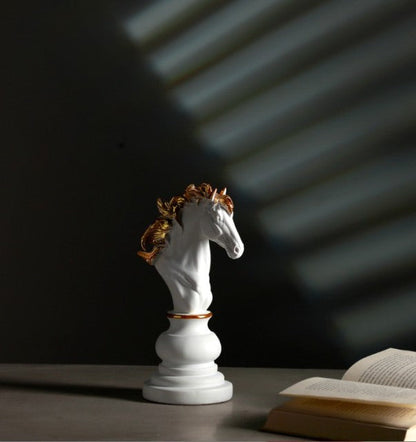 Luxury Chess Statue Home Decor | Karnz