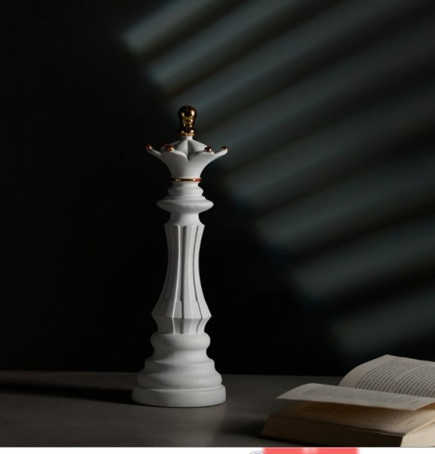 Luxury Chess Statue Home Decor | Karnz