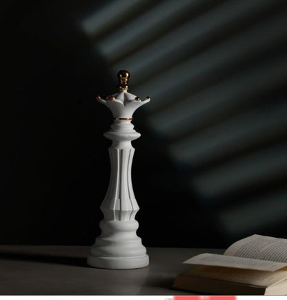 Luxury Chess Statue Home Decor | Karnz