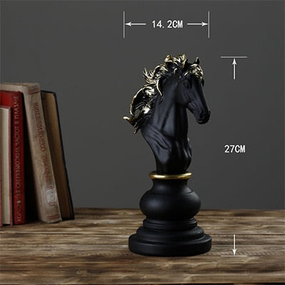 Luxury Chess Statue Home Decor | Karnz