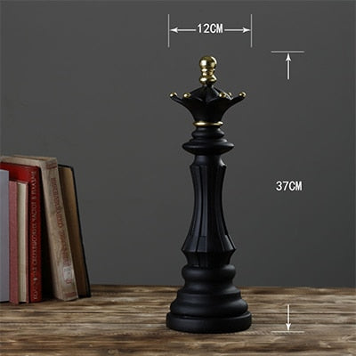 Luxury Chess Statue Home Decor | Karnz