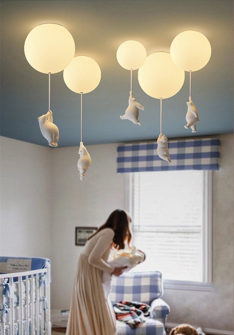Frendorf | Balloon Bear Ceiling Light | Playful Bear Design