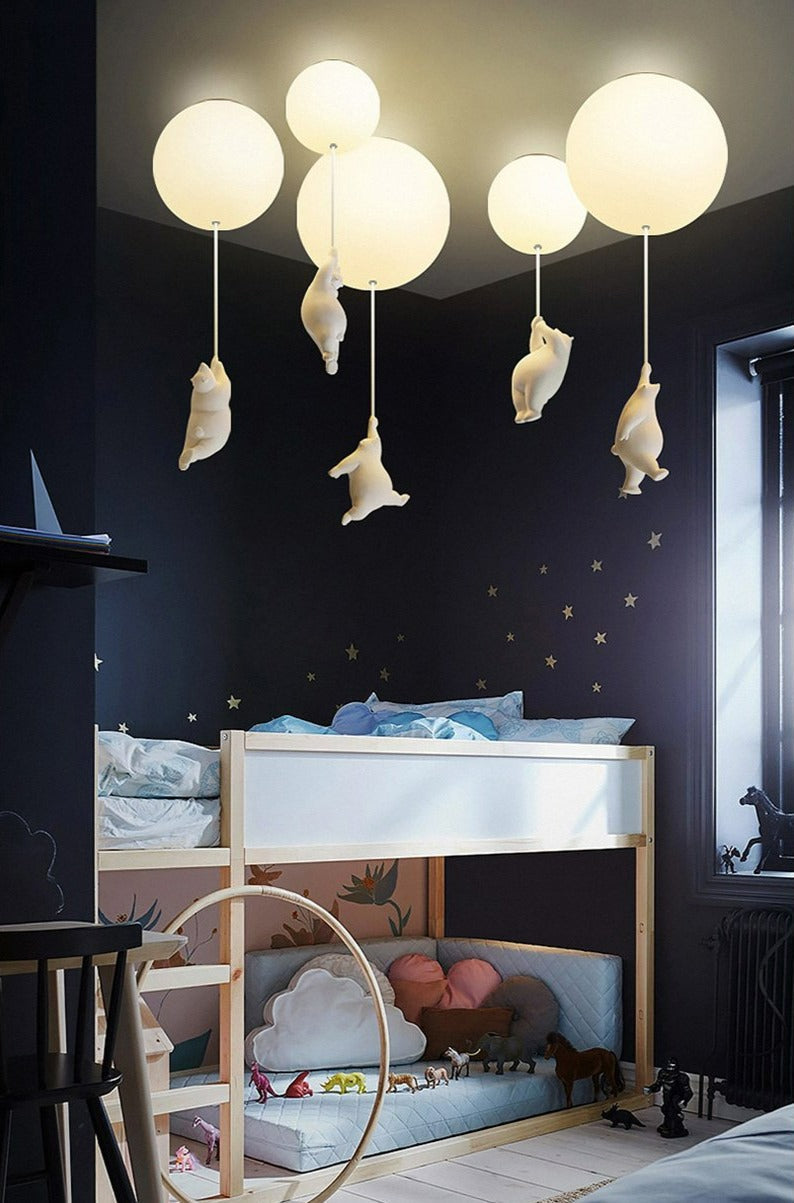 Frendorf | Balloon Bear Ceiling Light | Playful Bear Design