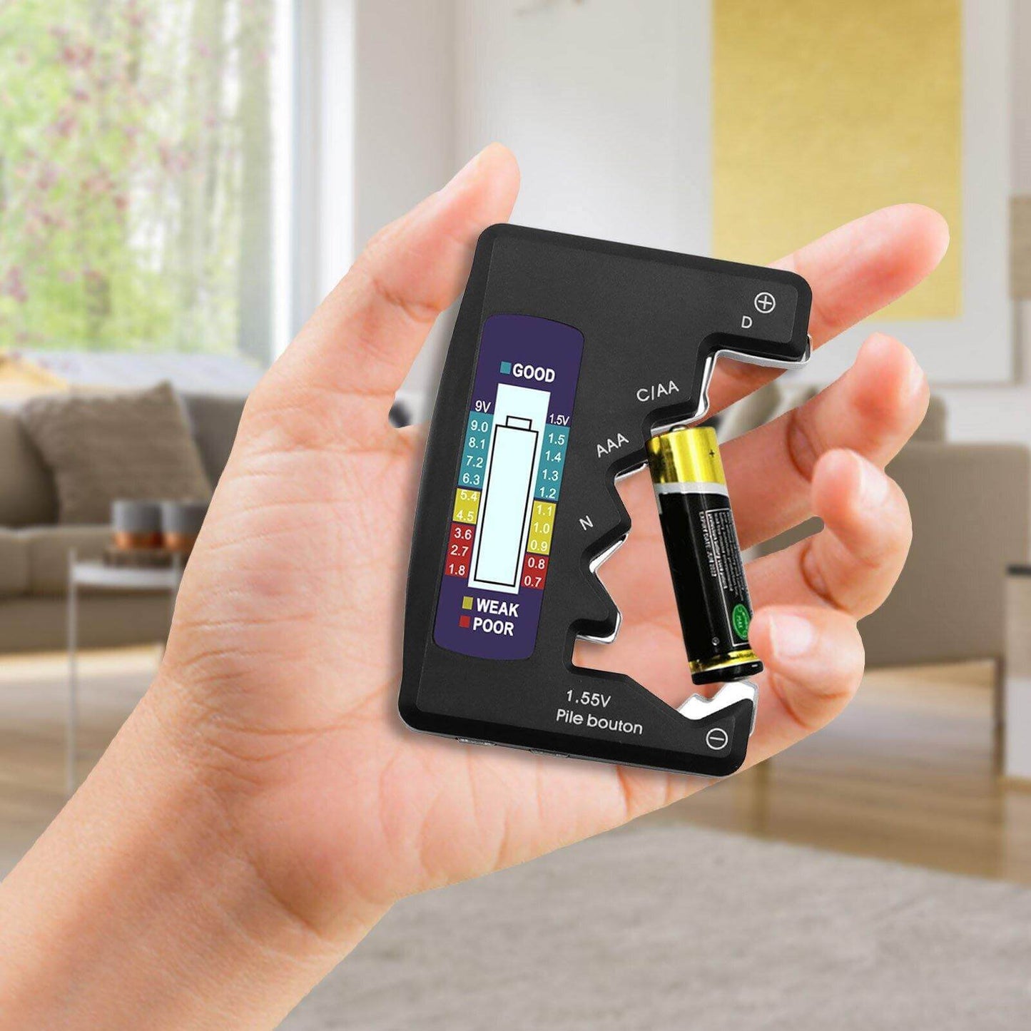 Skanto | Universal LCD Battery Capacity Tester