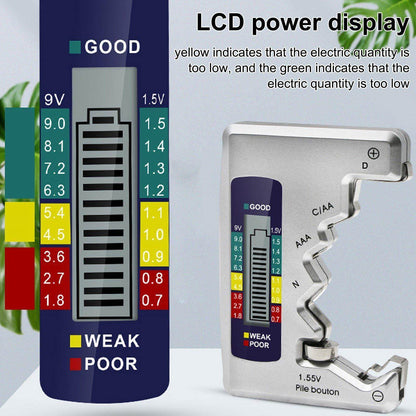 Skanto | Universal LCD Battery Capacity Tester