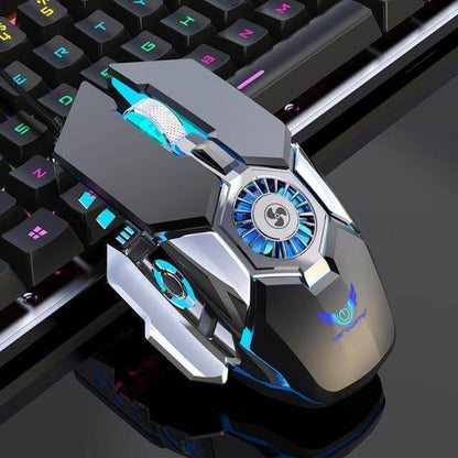 Skanto | Cooling USB Fan Gaming Mouse