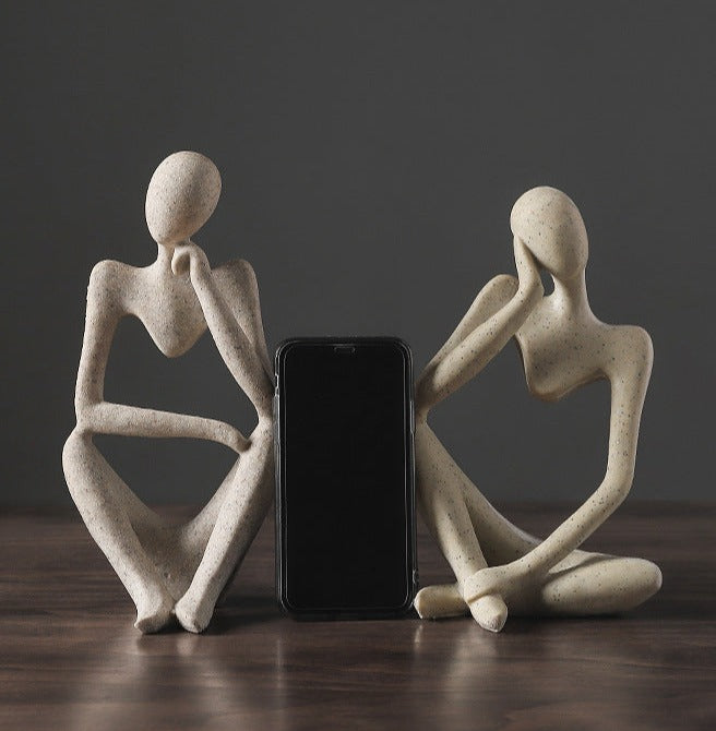 Frendorf | Nordic Abstract Unique Thinker Figurine Home Decor