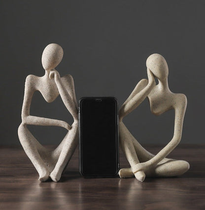 Frendorf | Nordic Abstract Unique Thinker Figurine Home Decor