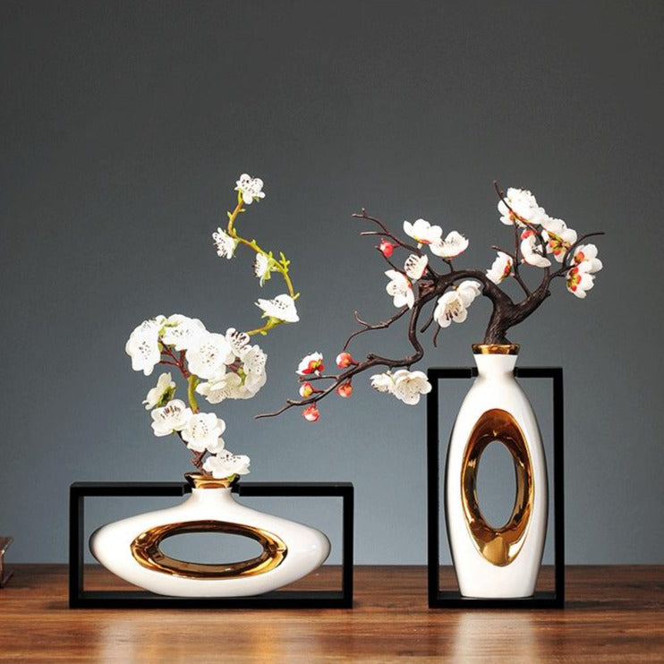 BowLift | Oralie Modern Hollow Vase