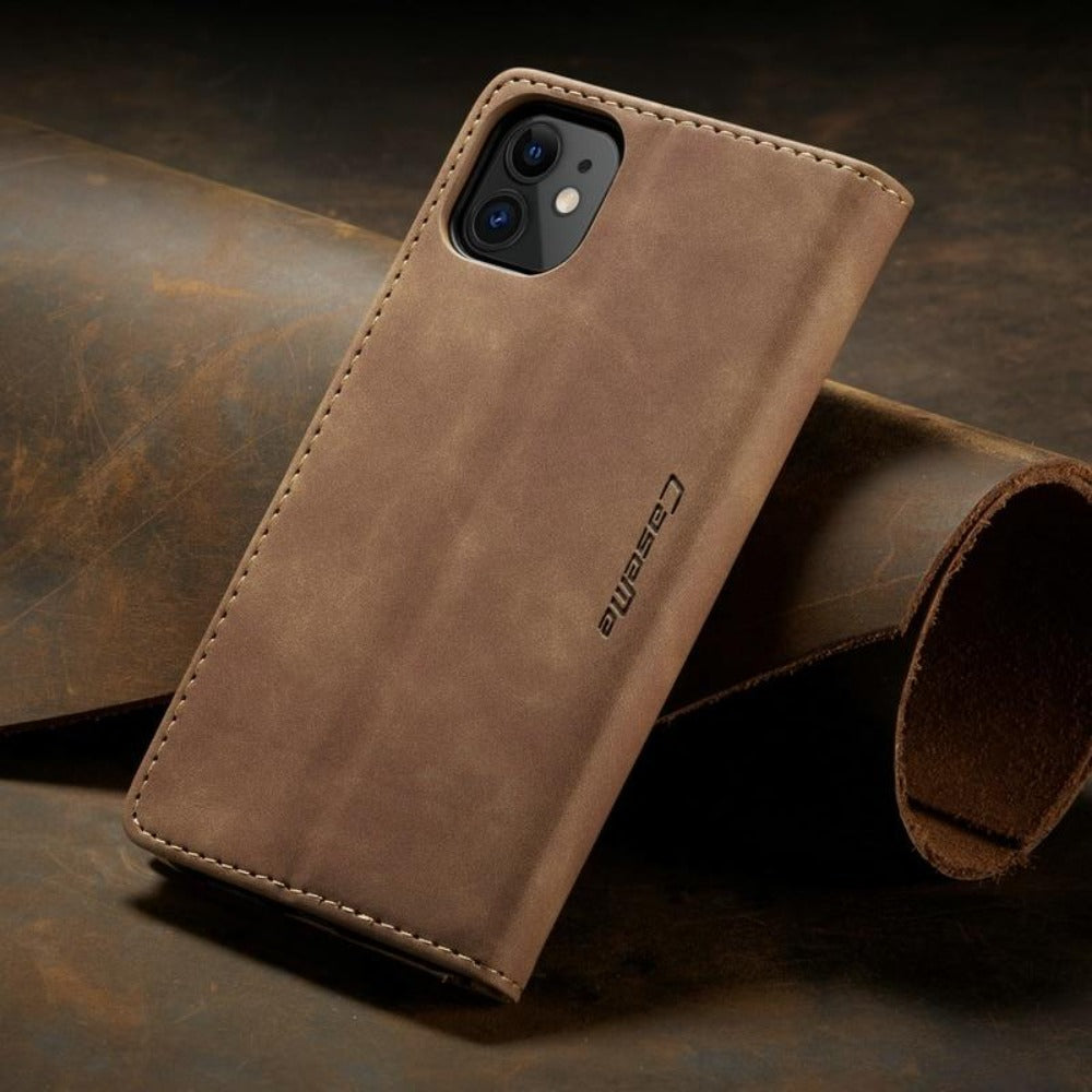Brehn | Magnetic Flip Wallet Case for iPhone