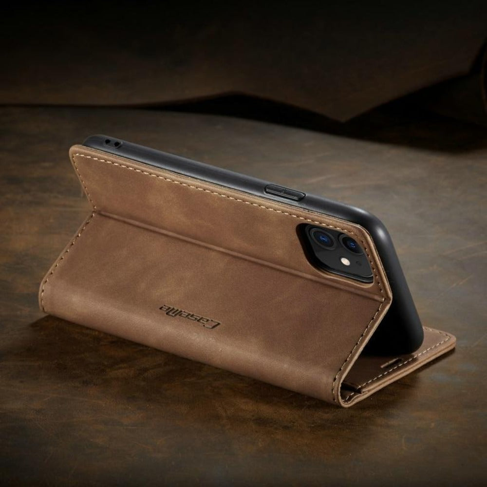 Karnz | Magnetic Flip Wallet Case for iPhone
