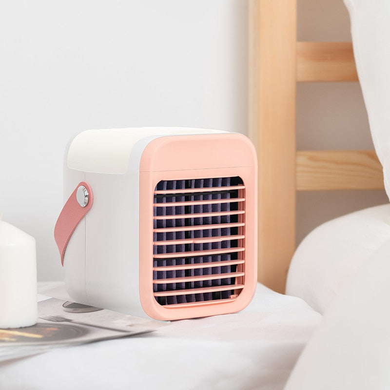 Skanto | Mini Air Cooler with Fast Ventilation, USB Rechargeable