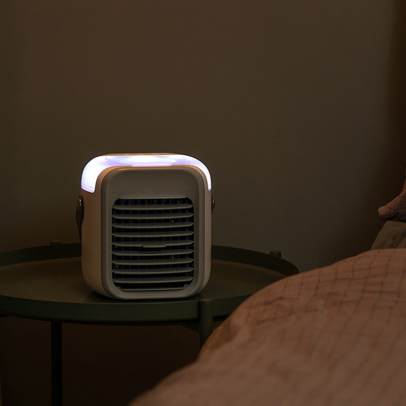 Skanto | Mini Air Cooler with Fast Ventilation, USB Rechargeable