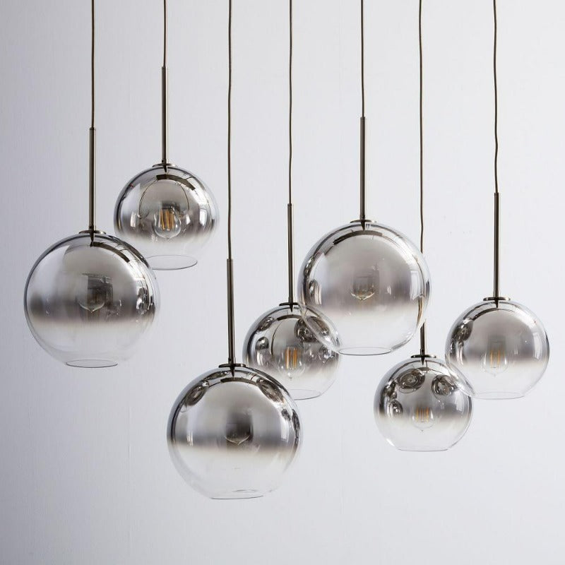Frendorf | Glass ball pendant light | Modern Brass Design