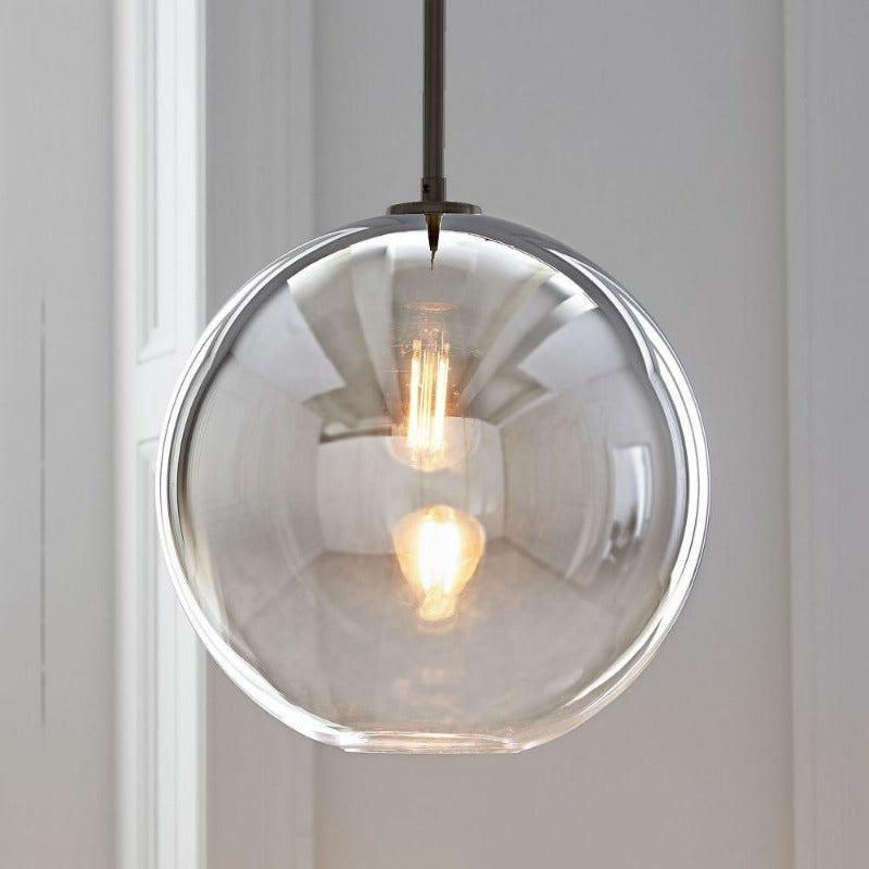 Frendorf | Glass ball pendant light | Modern Brass Design