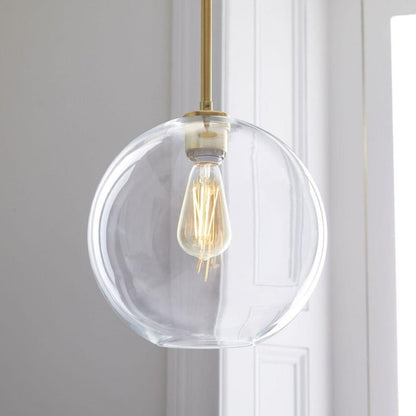Frendorf | Glass ball pendant light | Modern Brass Design