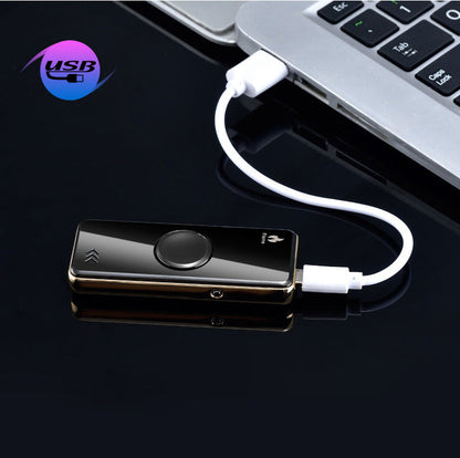 BowLift | Windproof USB Lighter Fidget Spinner