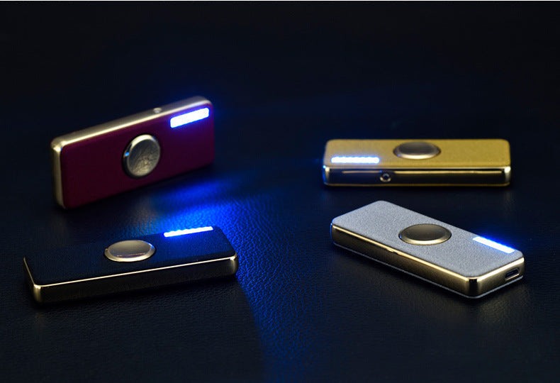 BowLift | Windproof USB Lighter Fidget Spinner