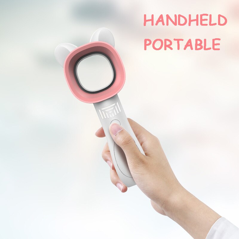 Modern rechargeable mini-cat bladeless fan | Karnz